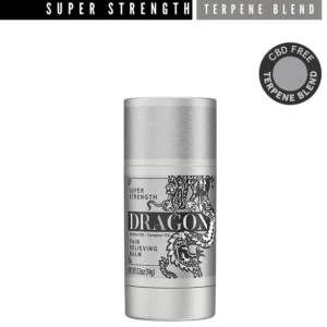 Dragon Pain Relief Balm, Super Strength Terpene Blend Travel Rollup, 0.5 oz
