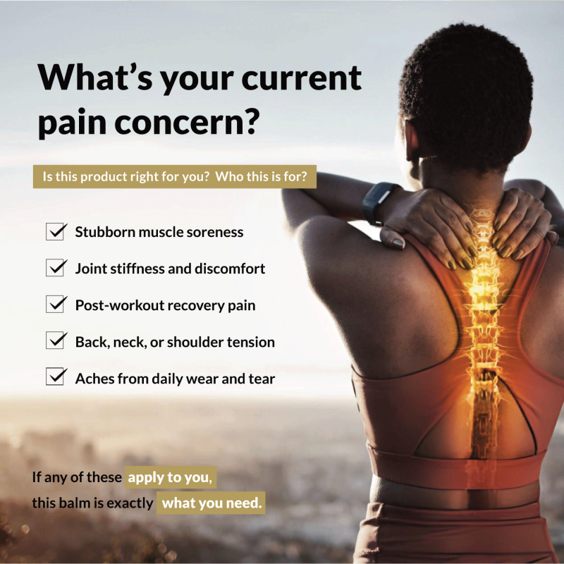 Pain Relief Balm Maximum Strength Jar Pain-Concerns