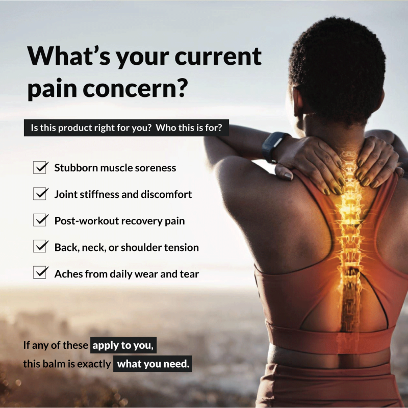 Pain Relief Balm Super Strength Travel Roll-UP Pain-Concerns