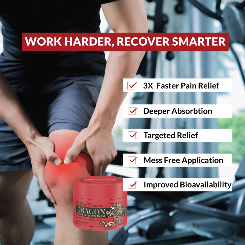 Pain Relief Balm Regular Strength Jar Benefits