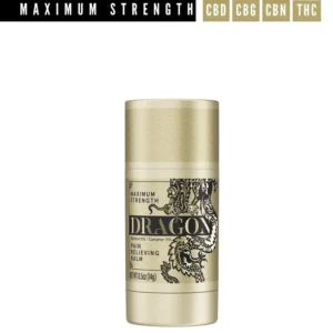 Dragon Pain Relief Balm, Maximum Strength Travel Rollup, 0.5 oz - Full Spectrum Formula