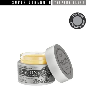 Dragon Pain Relief Balm, Super Strength Terpene Blend Jar, 2oz
