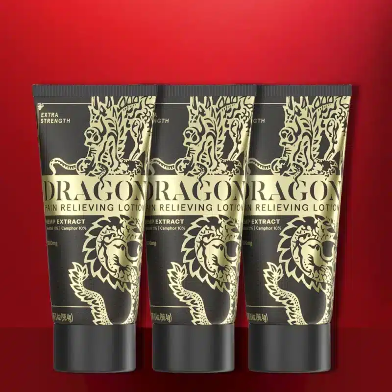 Dragon Pain Relieving Lotion - Extra Strength 3.4oz - Pack of 3