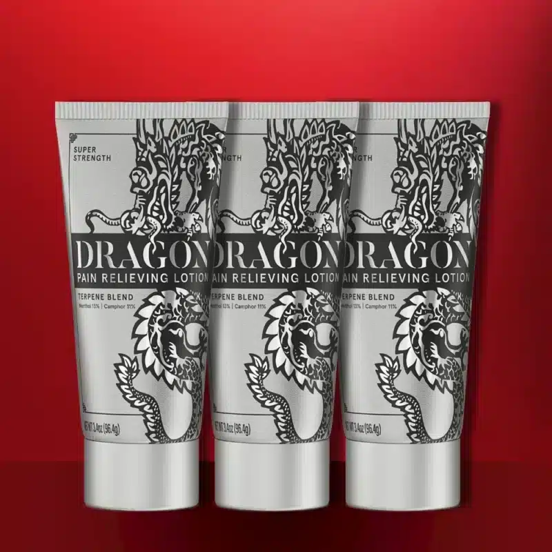 Dragon Pain Relieving Lotion - Super Strength 3.4oz - Pack of 3