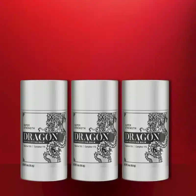 Dragon Pain Relieving Balm - Super Strength Roll-Up 3.4oz - Pack of 3