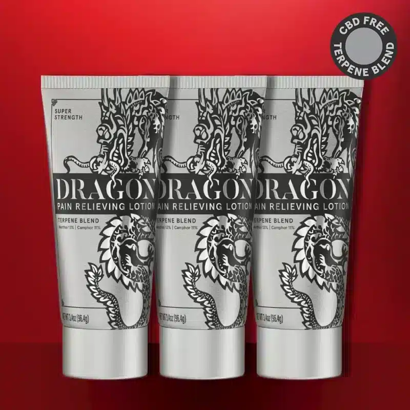 Dragon Pain Relieving Lotion - Super Strength 3.4oz - Pack of 3