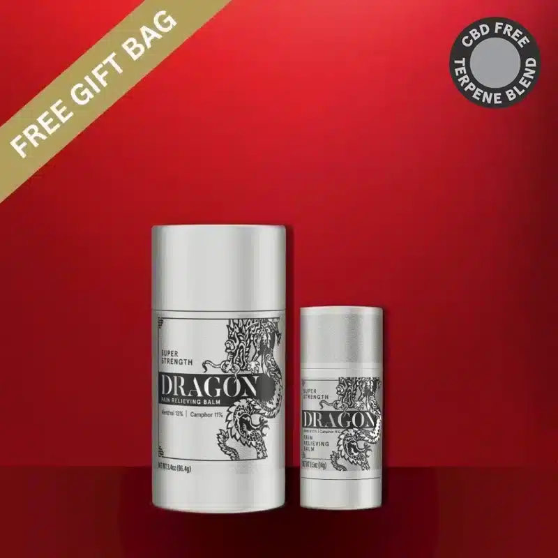Dragon Pain Relieving Balm Roll Up Combo Terpene Blend - Roll Up & Travel Size