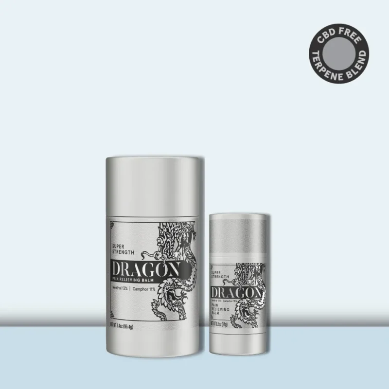 Dragon Pain Relieving Balm Roll Up Combo Terpene Blend - Roll Up & Travel Size