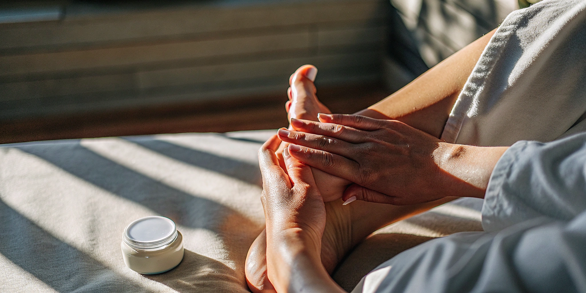 the-6-best-arthritis-creams-for-hands-ranked-365190 A person applying the best arthritis cream to their hands for pain relief.