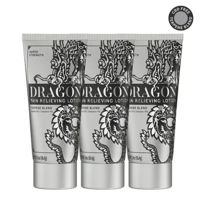 Dragon Pain Relieving Lotion - Super Strength 3.4oz - Pack of 3