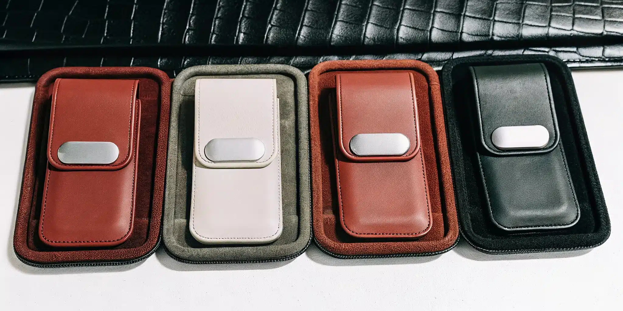 Pocket size pain relief balms in assorted colorful containers for fast pain relief.