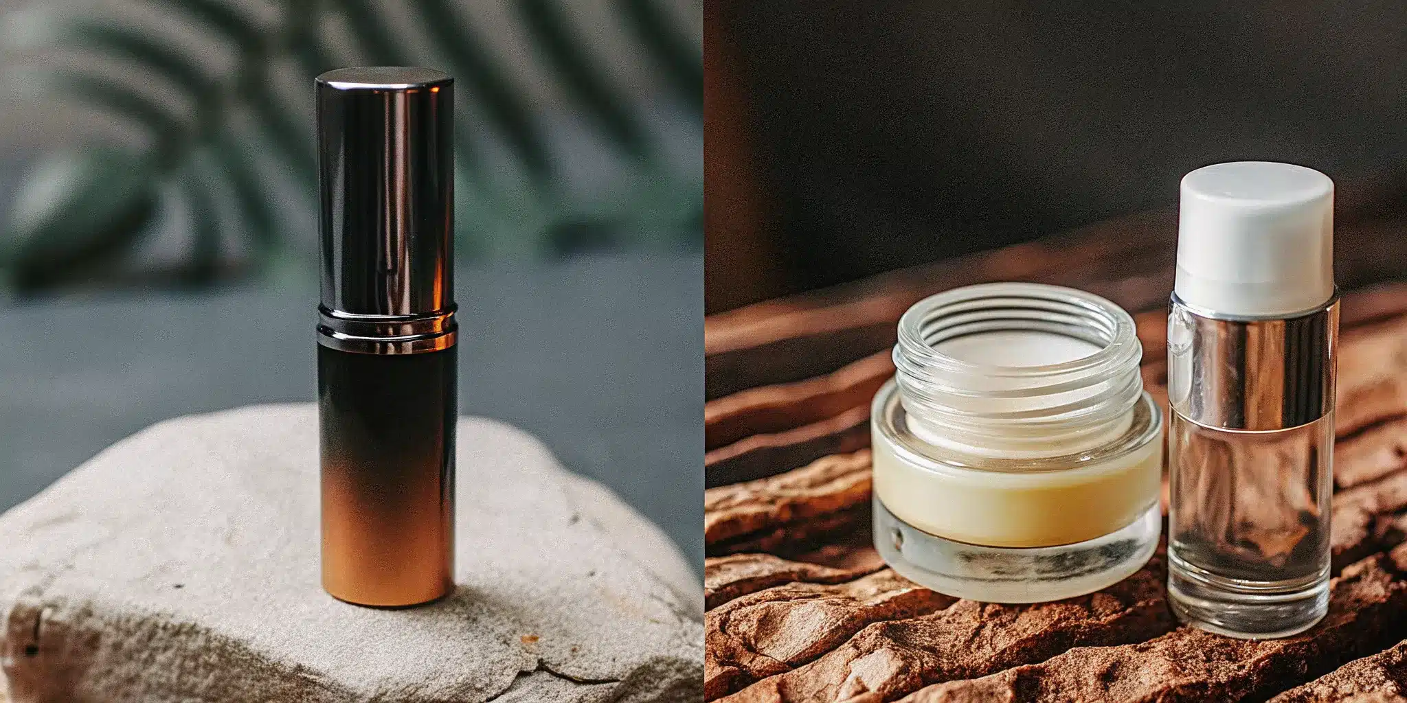 roll-on-vs-jar-pain-balm-which-one-is-better-318149 Roll-on vs jar pain balm products ready for application.