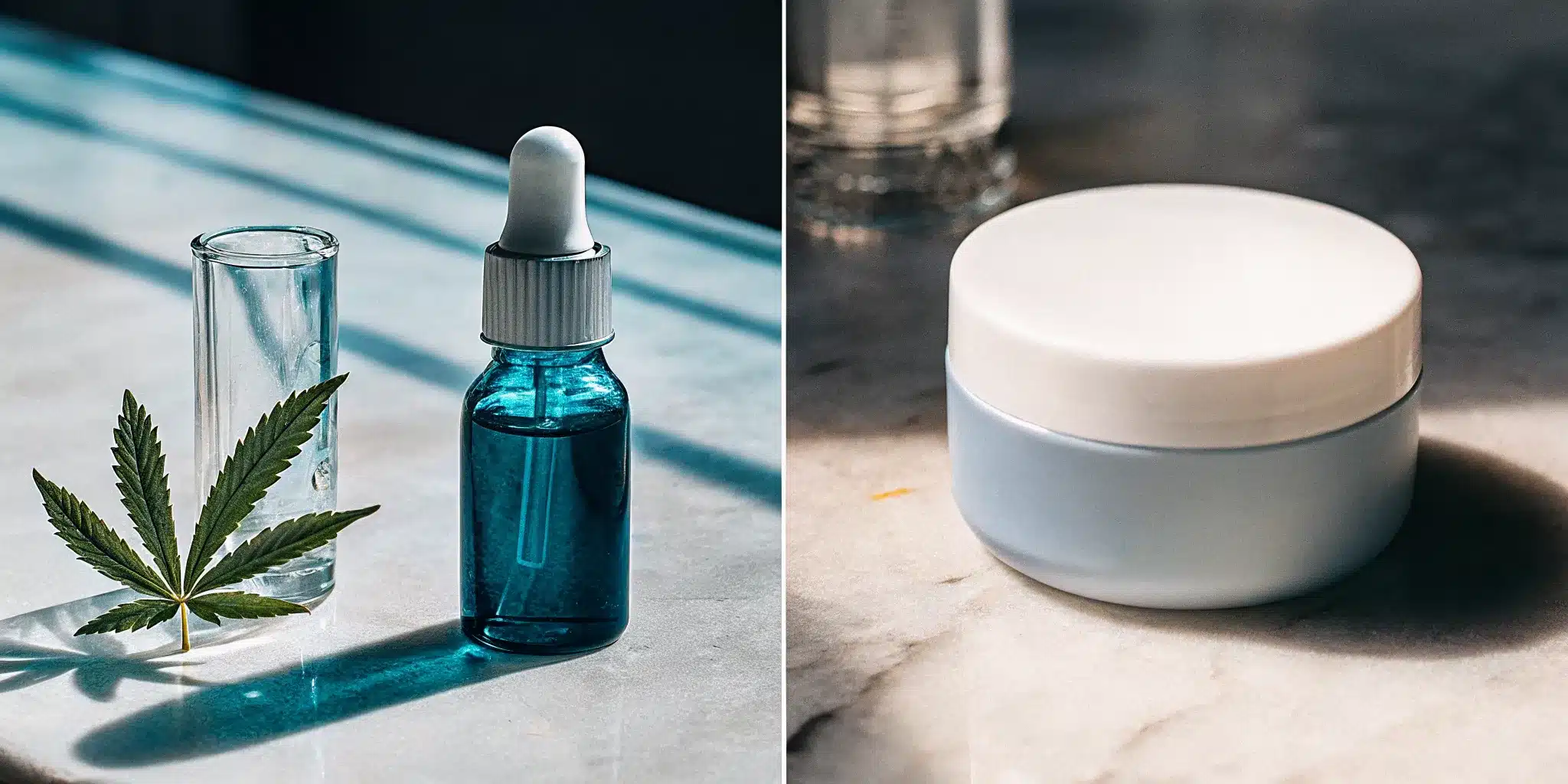 is-cbd-necessary-for-topical-pain-relief-fact-vs-hype-937563 A topical CBD cream and oil, questioning if CBD is necessary for pain relief.